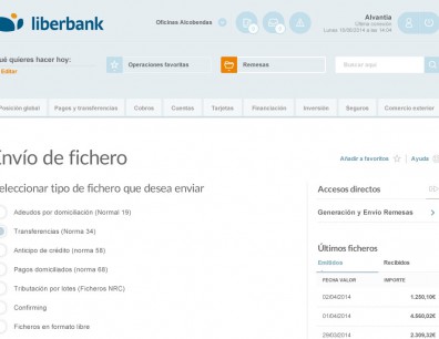 Consultoría UX Liberbank